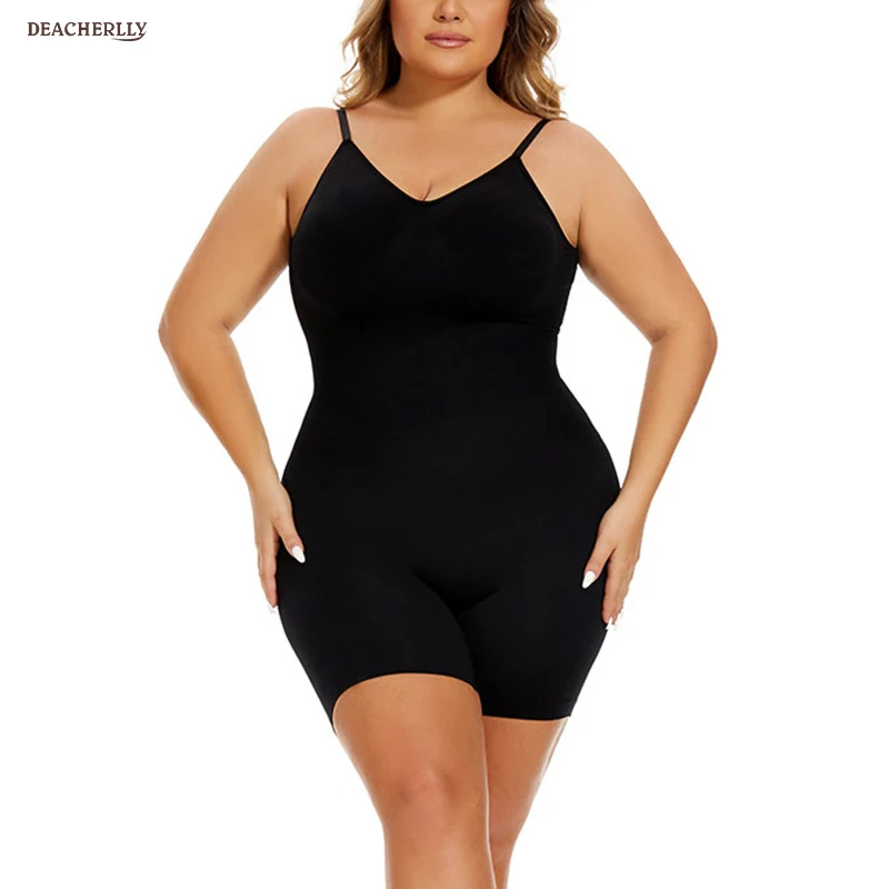 Body Gainant Open Back Femme Ventre Plat Gaine Amincissante Sculpting Shapewear Bodysuit Invisible Minceur