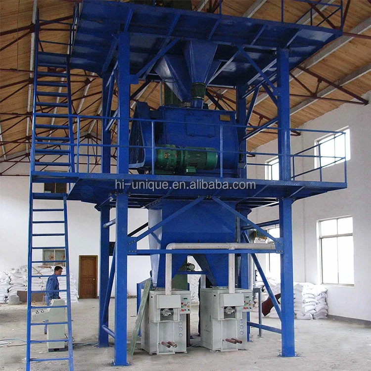 Sand and cement mixer machine and dry mortar production line