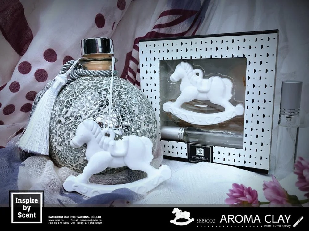 2020 Customized Fashion Horse Shape Fragrant Smell Aromatherapy Stone Air Freshener for Home