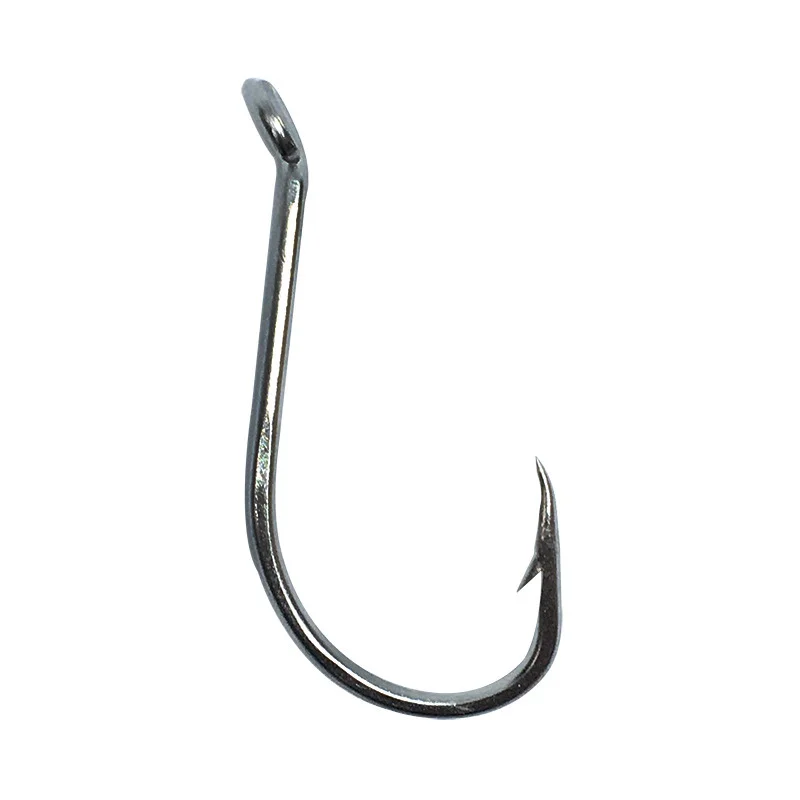 TOPIND 92554 Stainless Steel Long Shank Fishing Hooks Octopus Fishing Hook for Saltwater Freshwater