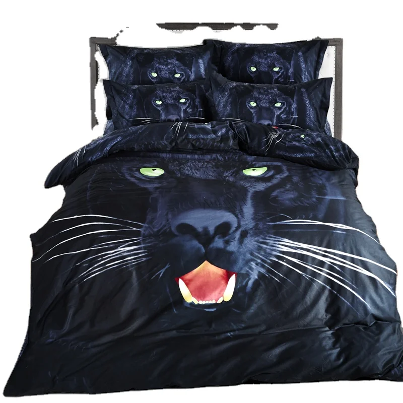 300TC long-staple quilt cover 100% cotton printed bedding set custom design California King quilt set oversized