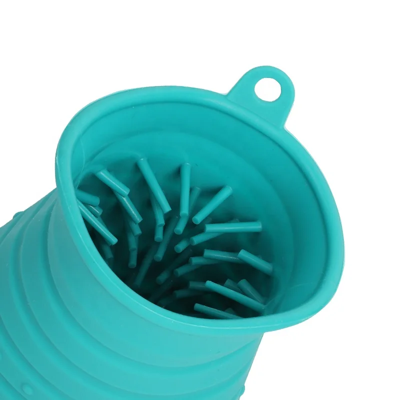 
Factory Wholesale Portable Rubber Pet Dog Foot Cleaner Dog Paw Washer Dog Paw Cleaner 