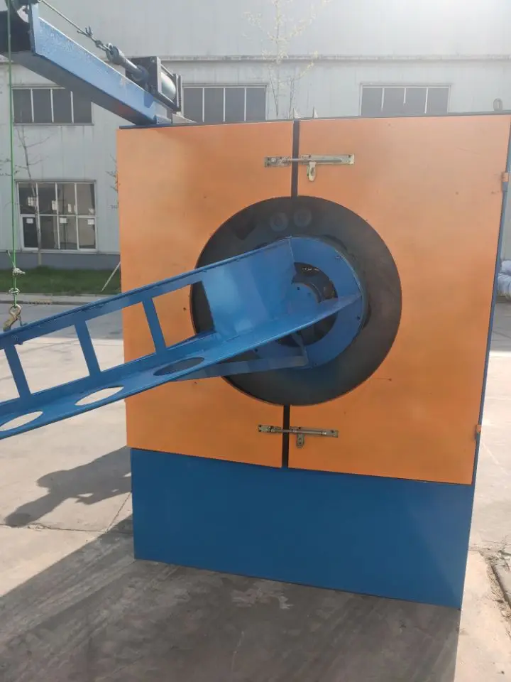 trunk type wire take up machine with high