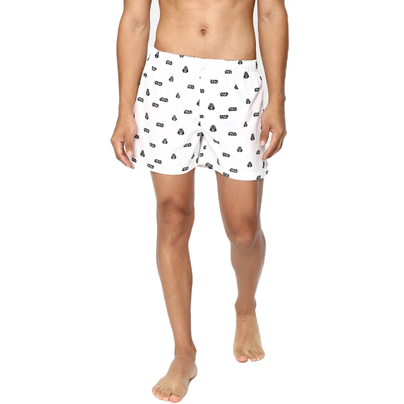 
Custom Hot Sale Men Underwear Printing Custom Fashion Cotton Loose Boxer Shorts OEM Service 