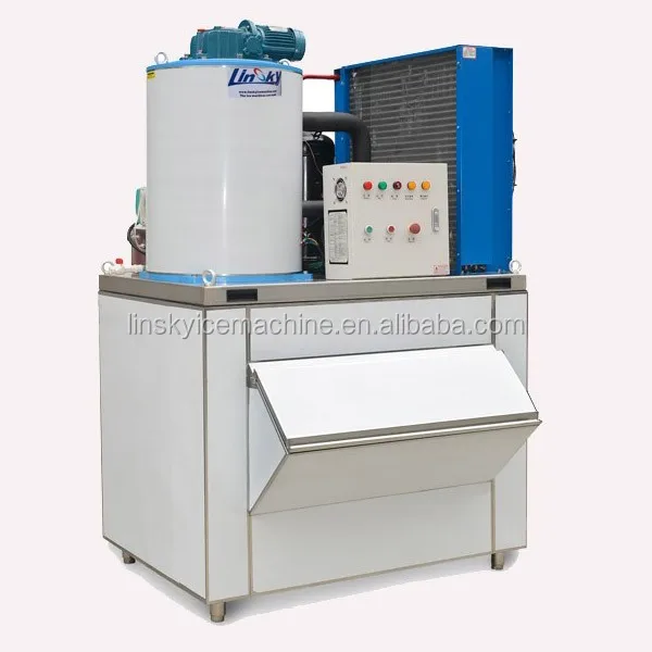 2 ton ice machine for fish automatic flake ice equipment