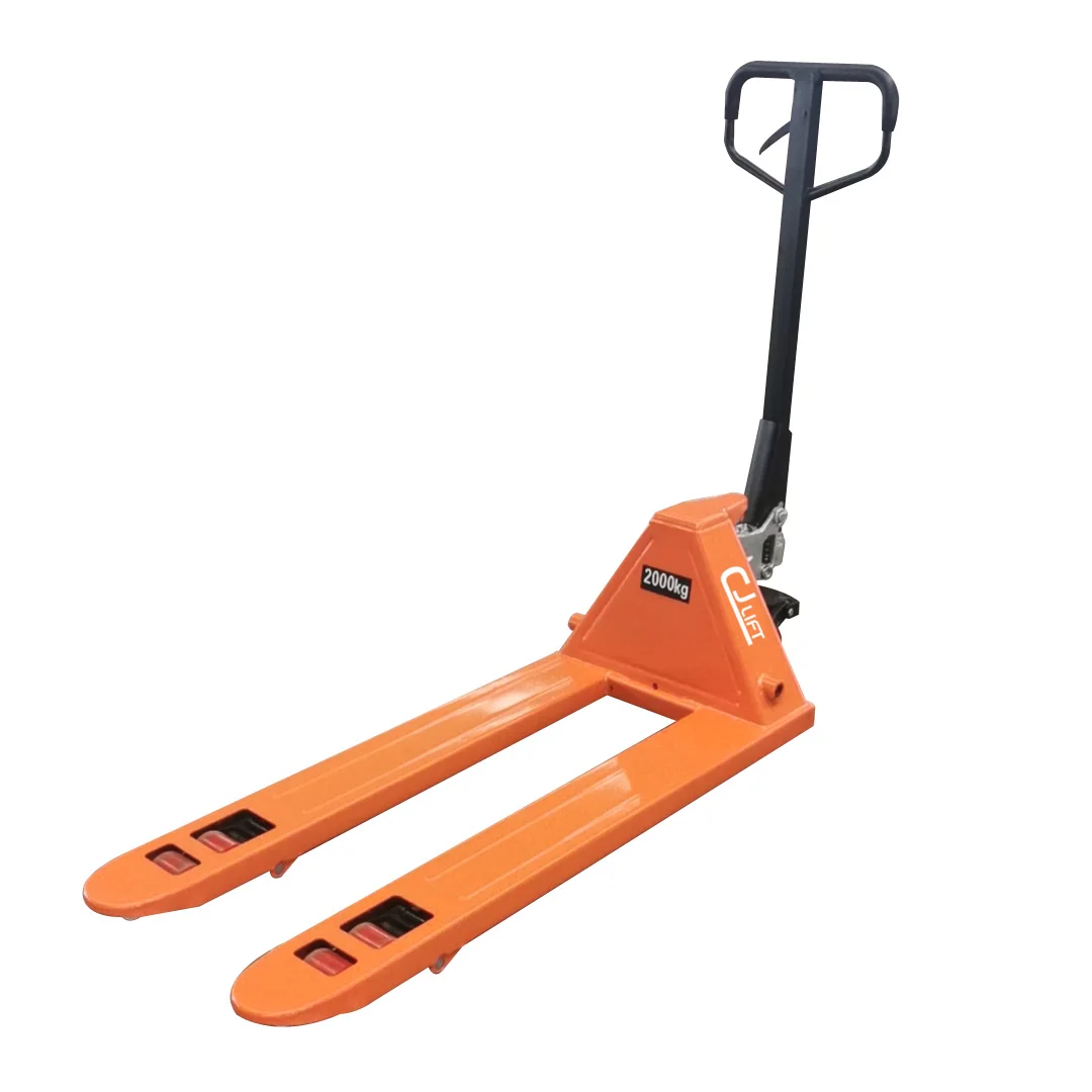 CJLIFT 4400lbs 2000kgs 2ton Capacity Low-Profile Multi-function Hand Pallet Truck