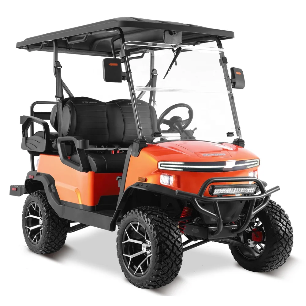 Tao Motor 2024 Chinese New Design 48v Lithium Battery Utility High Quality Electric Golf Cart