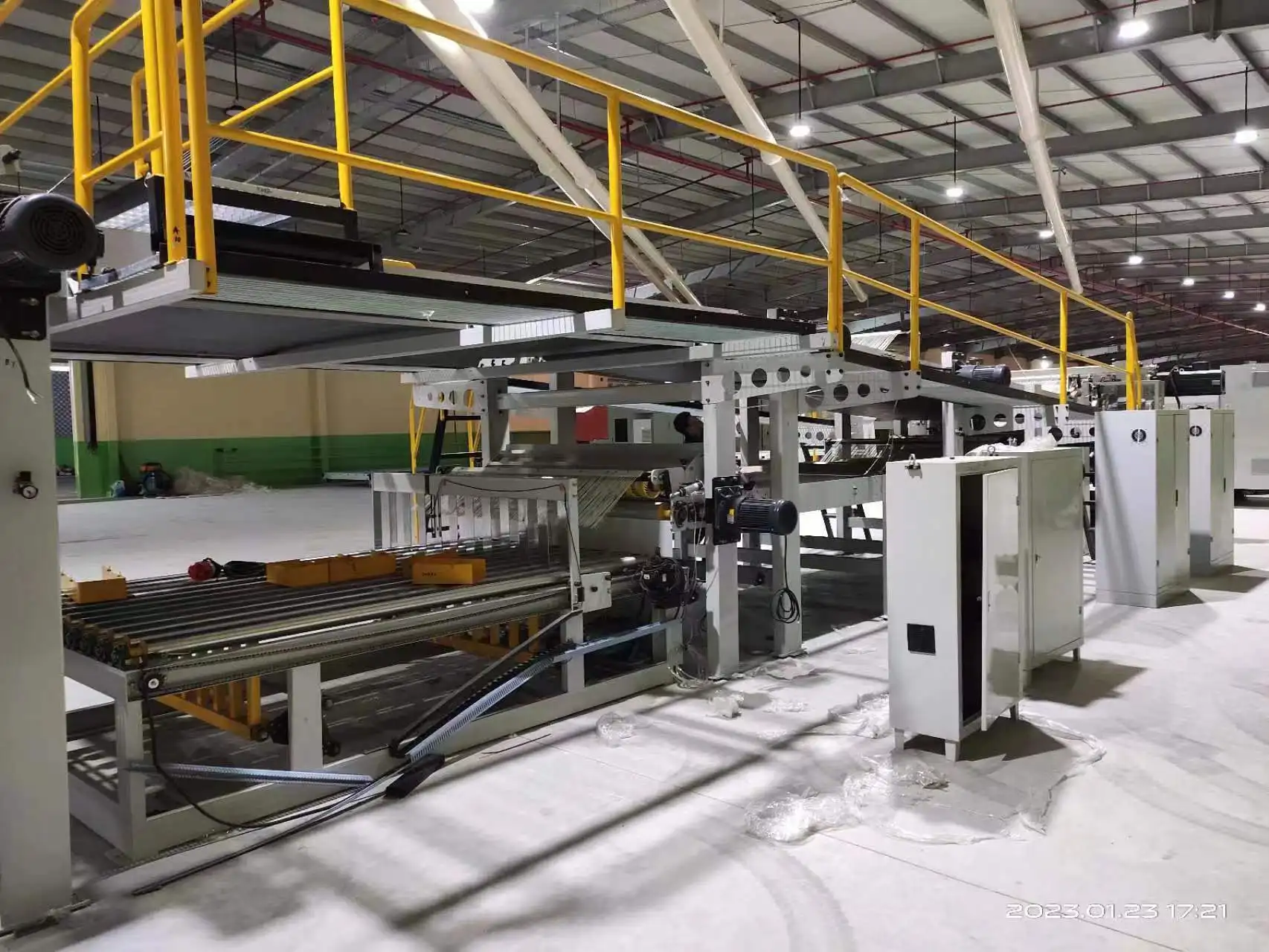 Corrugated Carton Box 3 5 7 Ply Making equipments /automatic corrugated board plant production line