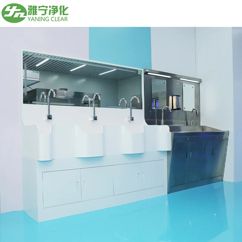 Stainless Steel Automatic Sensor Faucet Wash Sink for Air Cleaning Equipment