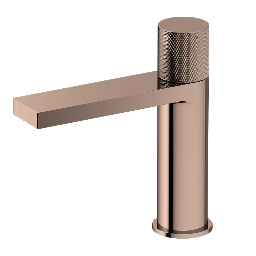 Стильный минималистичный дизайн обычный вращающийся смеситель Watersino под розовое золото