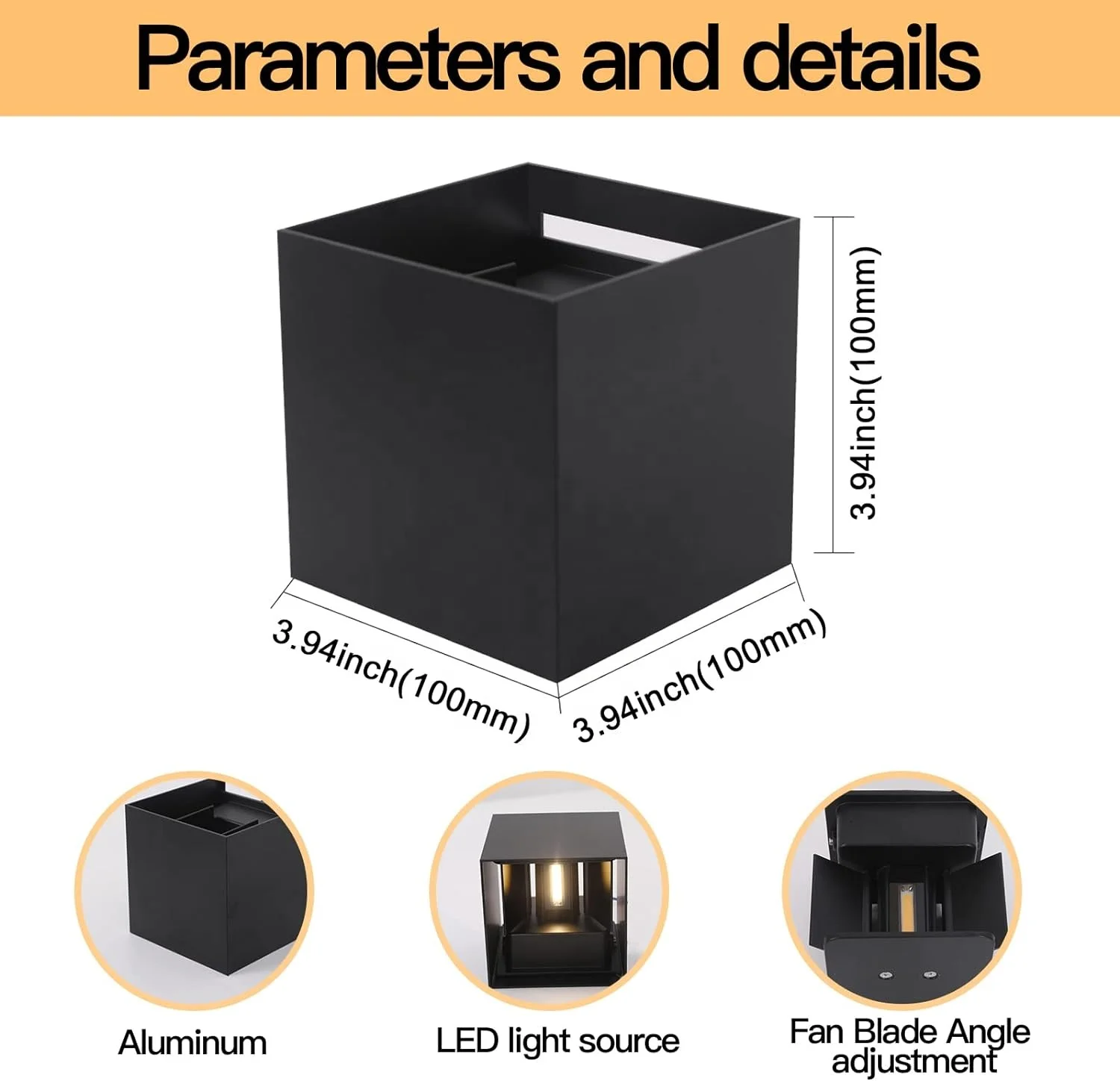 DC 24V 12W RGBW Up And Down Corridor Outdoor Modern Waterproof Ip65 Wall Luminaire Light Home Decor Mounted Garden Led Wall Lamp