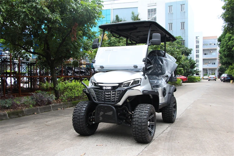 Legal 5Kw Power Customized 48V 72V Ac Motor Electric Golf Buggy 4 Seater Electric 4X4 Golf Cart For Sale