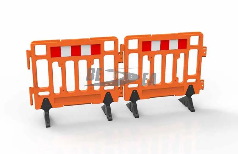 1.1 Meter Road Safety Heavy Base Hdpe Fencing Polyethylene Plastic Water Fill Road Door Barrier