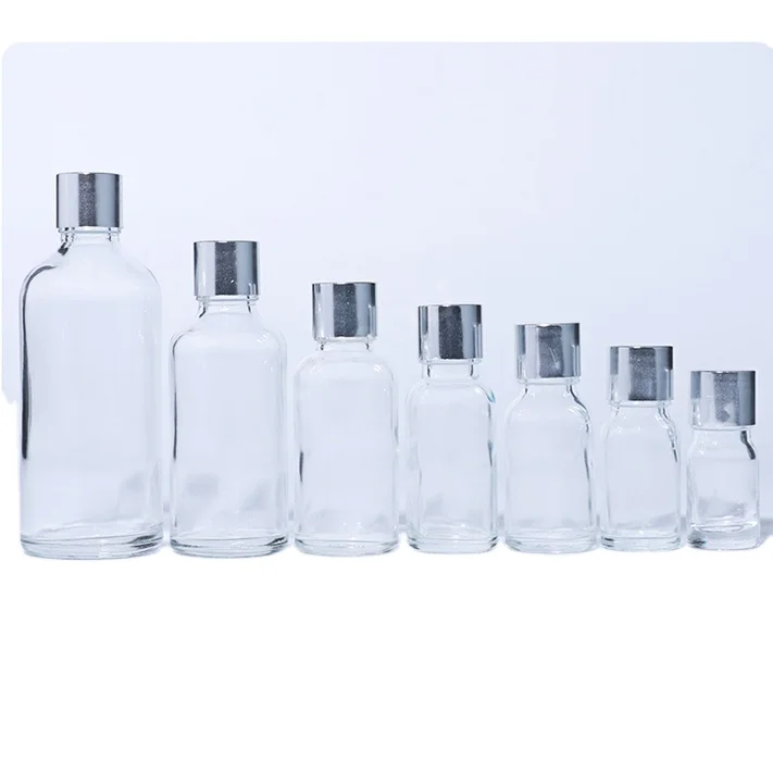 Wholesale custom beard hair body oil essential cuticle glass oil bottle with brush spray dropper bottle for hair oil packaging