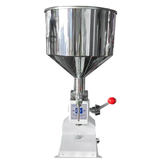 A03 Manual Cosmetic Face Cream Lip Balm Viscosity Liquid Filling Machine