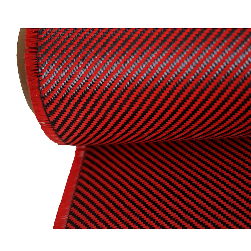 Twill Bicolourable 100% full aramid fiber fabric fibre cloth