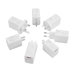 Auto 5V 350Ma Voltage Lcd Adaptive Fast Charging Usb Wall Charger Qc 3.0