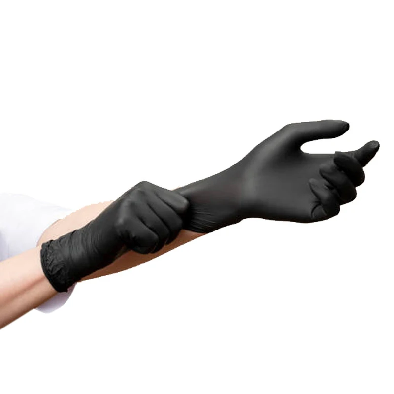 Wholesale Surgical Products Medical Glove Disposable Powder Free Food Grade Pvc Vinyl Latex Blue Black Tattoo Nitrile Gloves