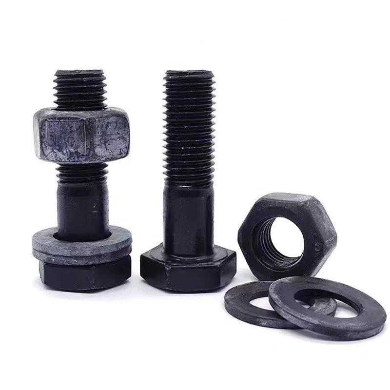 High Quality 10.9 Grade S Steel Structure Bolt Steel Structure Big Hexagonal Bolt