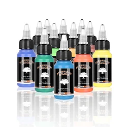 SAGUDIO Ready to Airbrush Acrylic Paints Waterbased Air Brush Pigment 12 Colors