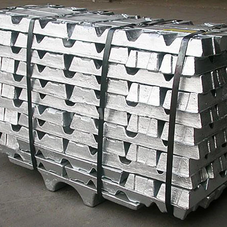 Chinese Manufacturers Wholesale A7 Aluminum Ingots 99.9 and A8 99.85% Aluminum Ingots
