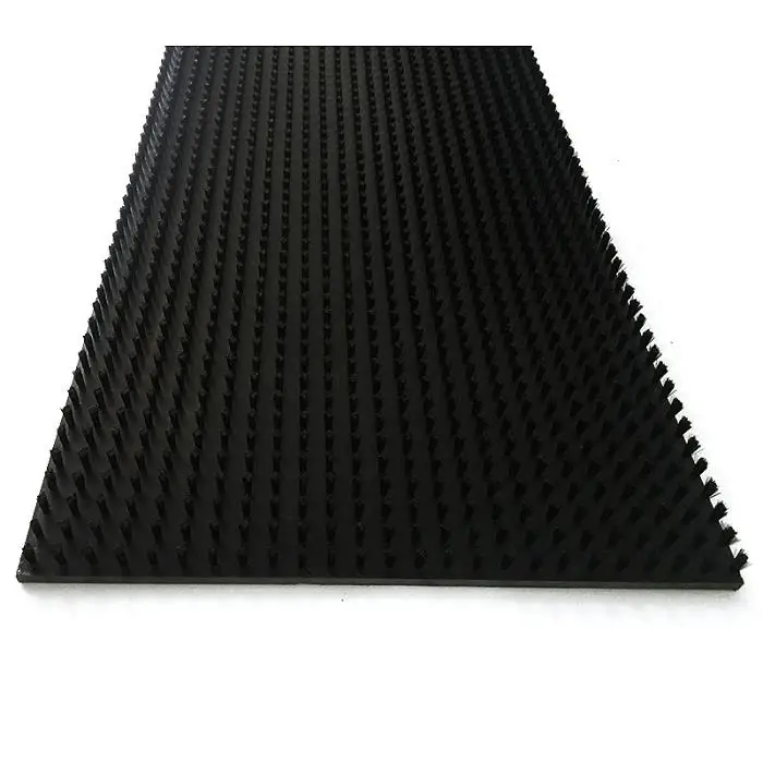 Custom work table brush plate CNC brush bending machine buffer table PVC brush