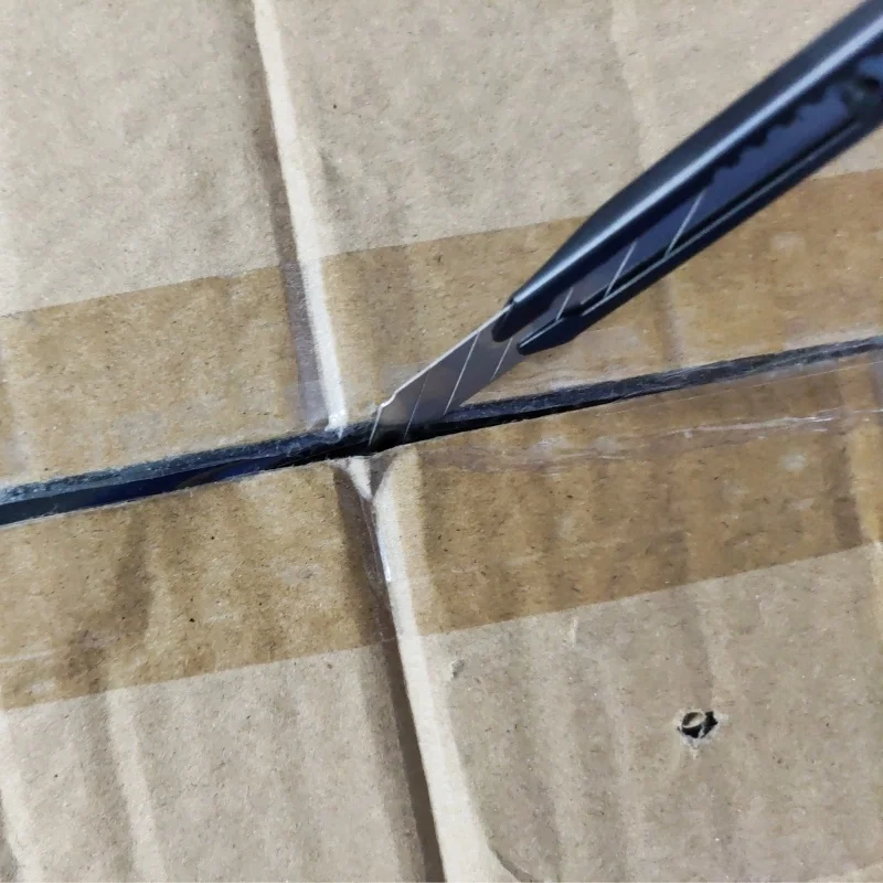 CARIGHT 30 Degree 9mm Extra Sharp Snap off Art Blade Carbon Steel  Utility knife Professional Cutting Knife