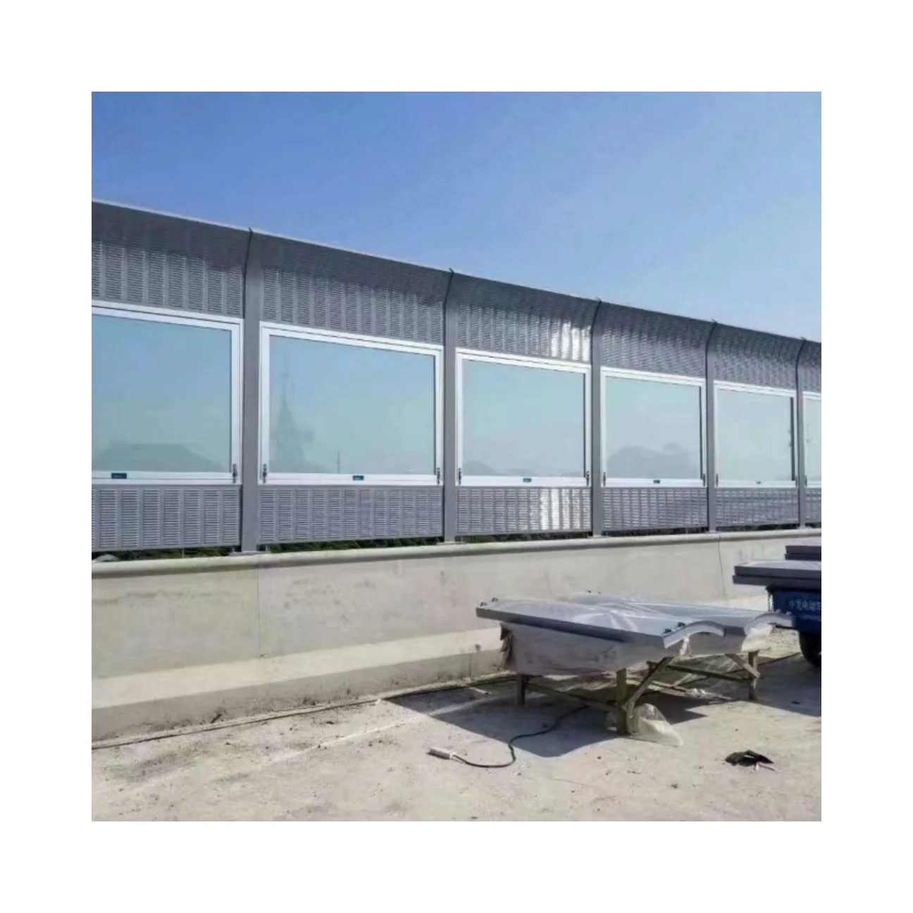 Acoustic Noise Fence Barrier Noise Protection Wall Road Sound barrier