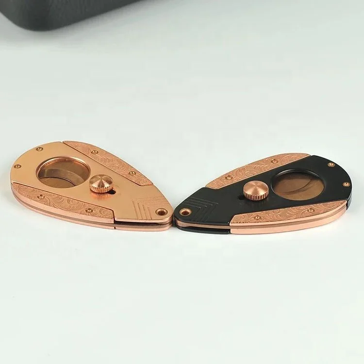 Metal Smoking Tools Double Blade Cigar Cutter