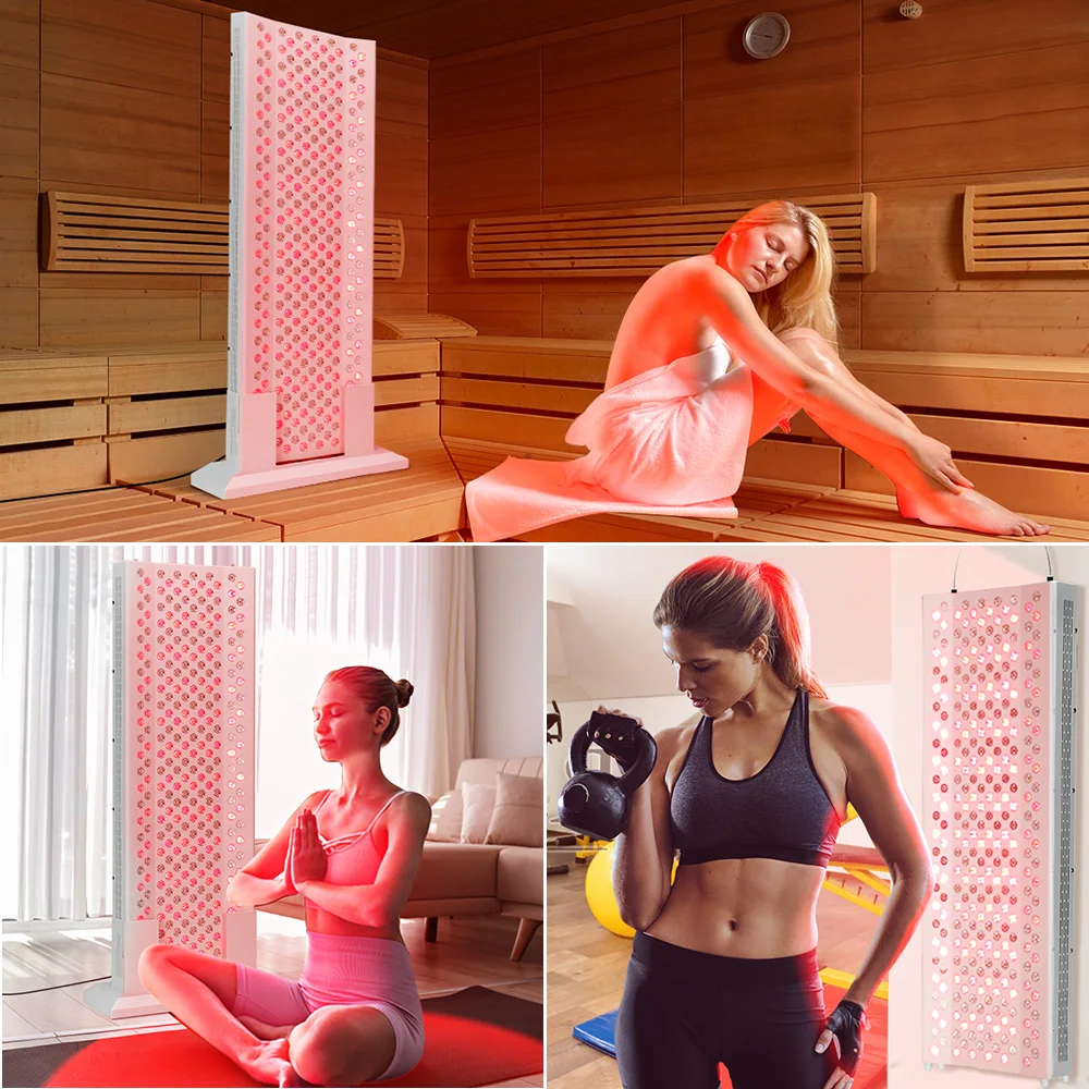 Red Light Therapy Panel 300LED 660nm And 850nm Light Combo Infrared Light Therapy Device For Body Face Pain Relief