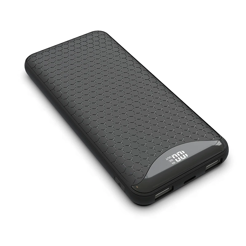 Amazon Hottest Selling Power Bank 10000mah Portable Charger Powerbank 10000mah Powerbank Led External Battery For Samsung