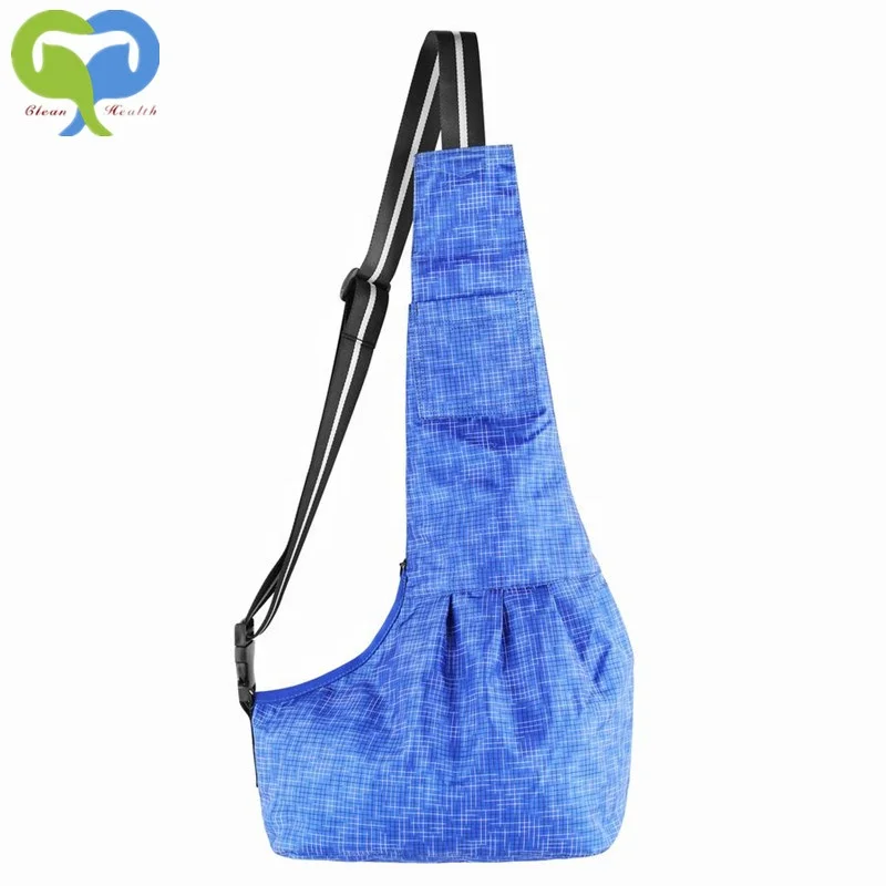 Большая пряжа окрашенная Оксфорд Слинг Сумка дышащая собака Перевозчик Регулируемая кошка Путешествия Перевозчик