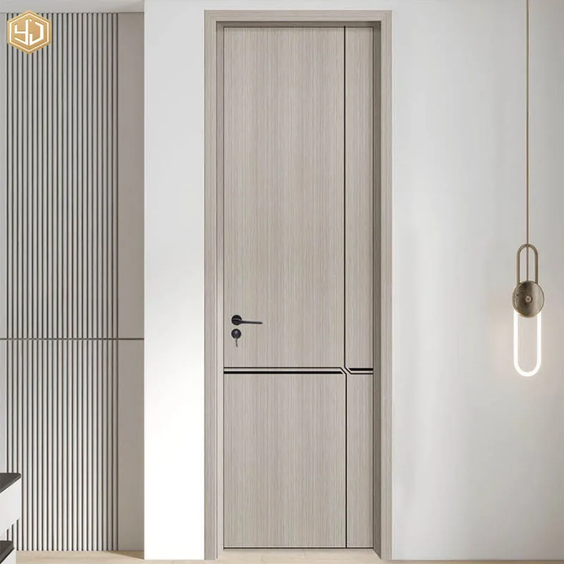 New Design Simple Style Full Aluminum Interior Door For House Wholesale