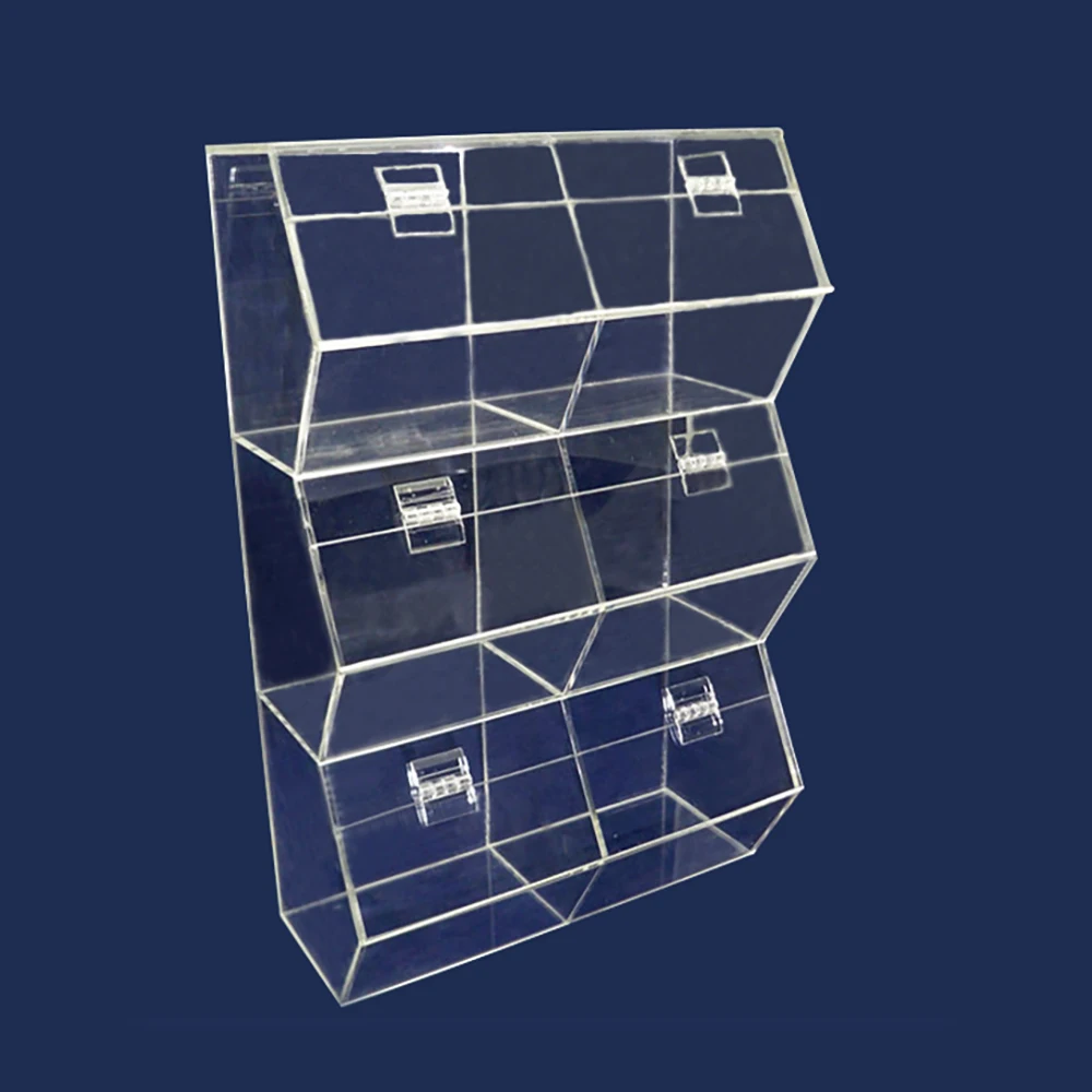 Wholesale stackable acrylic candy bins with scoop