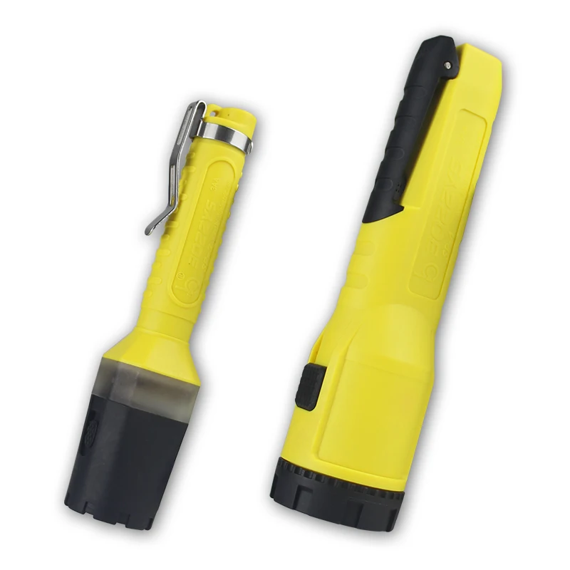 Взрывозащищенный светодиодный фонарик с сухим аккумулятором для кемпинга, походов