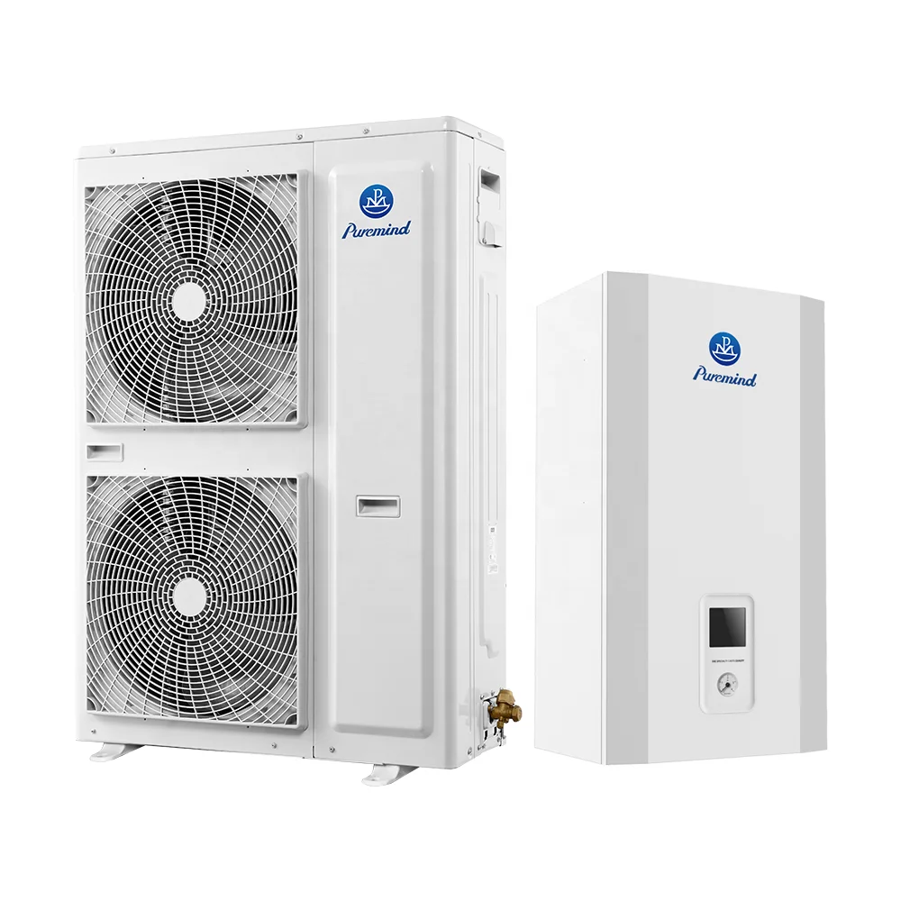 Puremind R32 DC Inverter A+++ 5KW to 16KW Split Type Air to Water Heat Pump High-Efficiency Pompa Ciepla for Poland