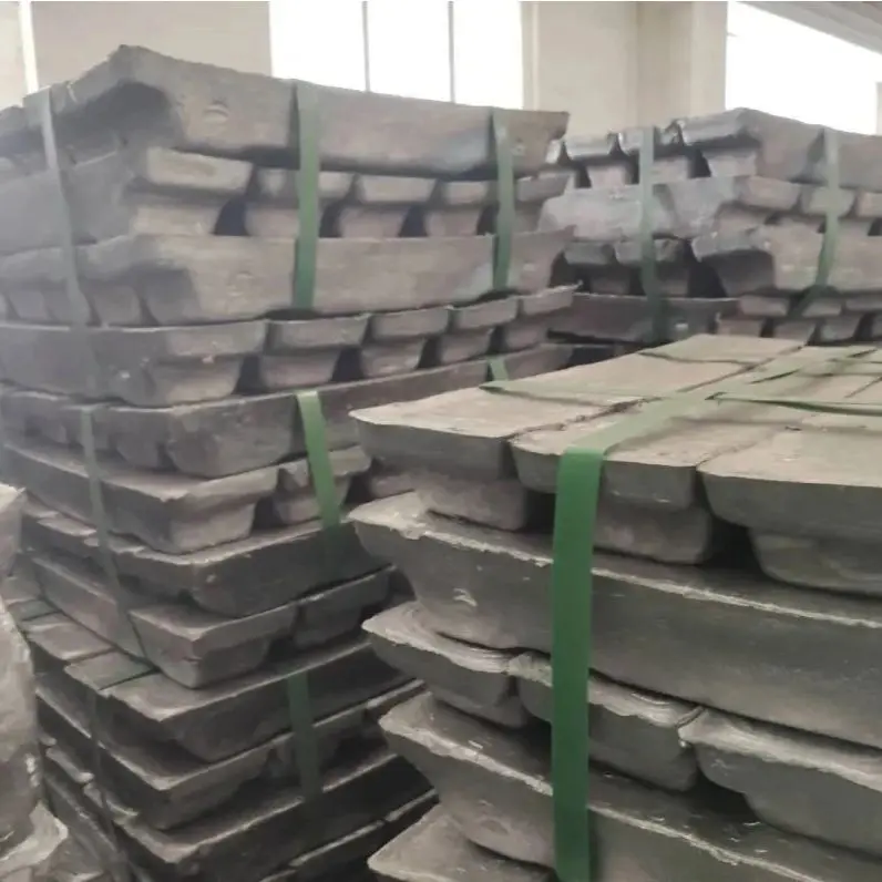 bulk lead ingots Pb99.990 standard model with low temperature toughness