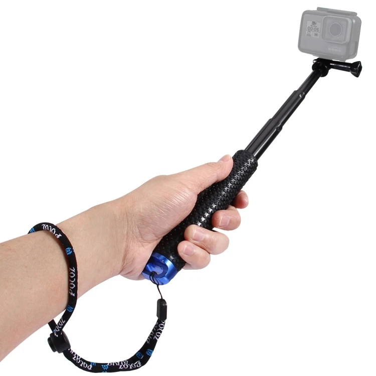 Ready To Ship PULUZ Handheld Extendable Monopod Adjustable Pole Mount Hand Grips Selfie Stick For Go Pro Hero Camera