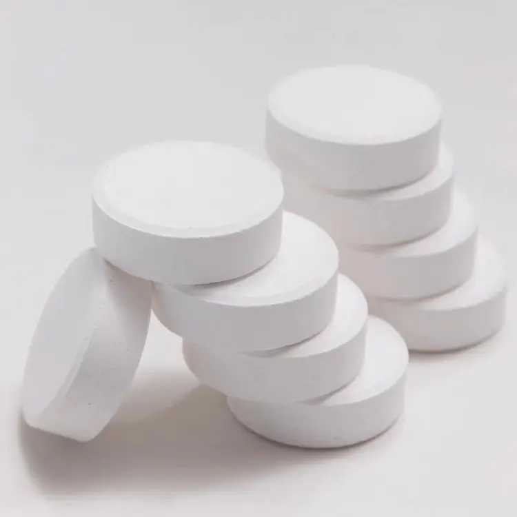 Хлорные таблетки для очистки воды в бассейне, 3 дюйма