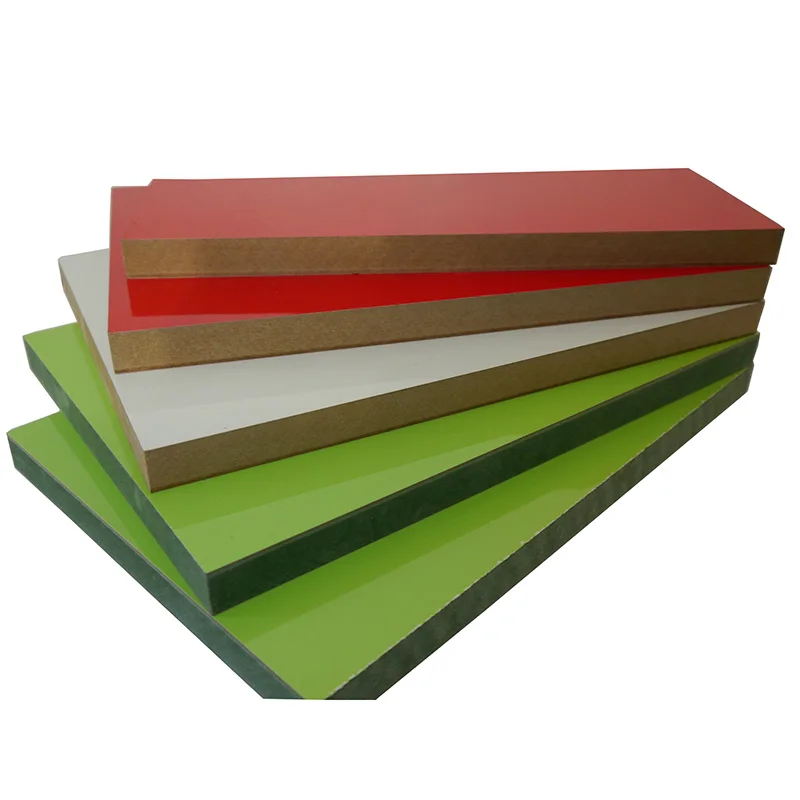 18mm high gloss pet/acrylic/uv mdf board manufacturers 4x8ft mdf board