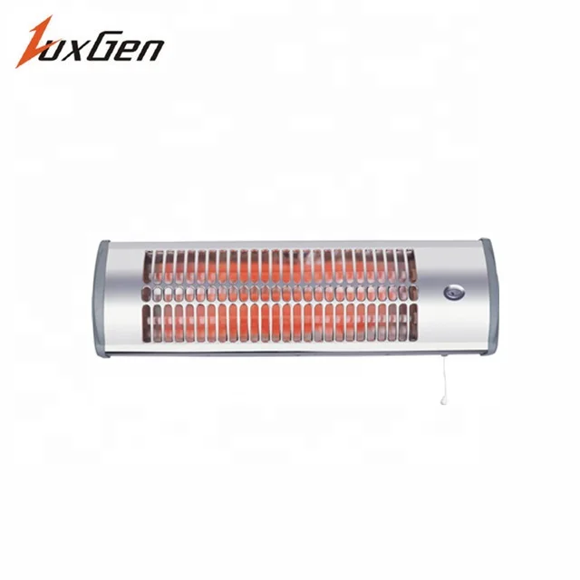 
mini1200W or 1500W electric quartz wall mounted heater with cb 