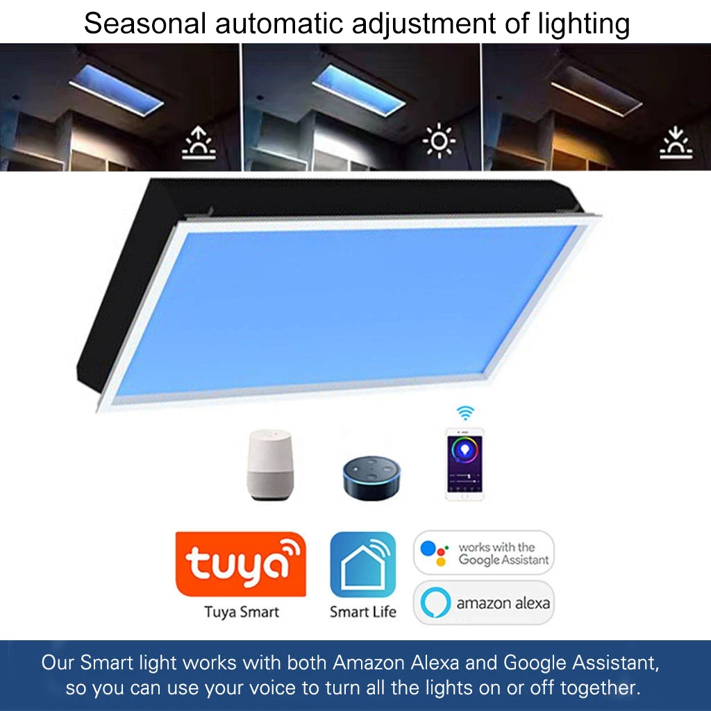 Suitable for hospital office sky ultra-thin panel light surface mount and flush mount backlight panel light