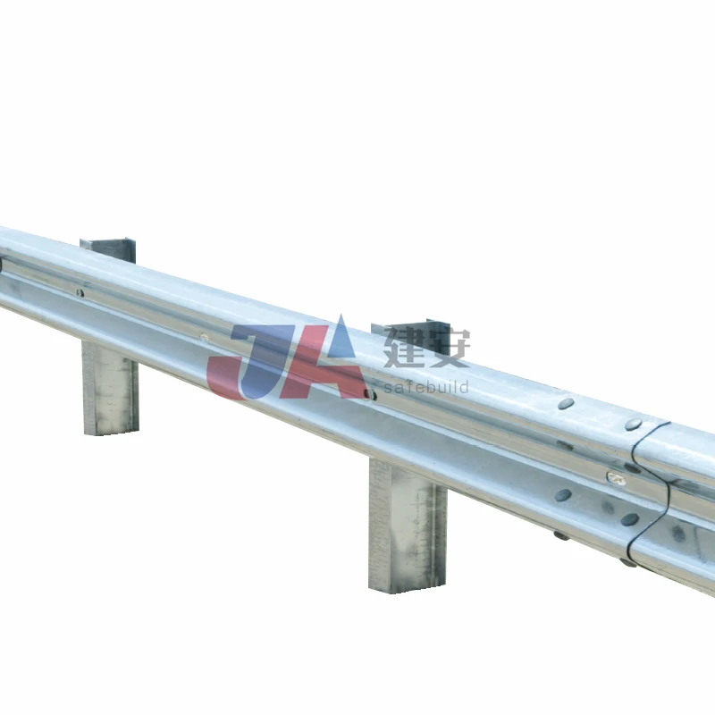 Roadway Galvanized W Beam Guardrail Q235 Q345 Road Safety Guardrail CE Certificate Standard Highway Guardrail