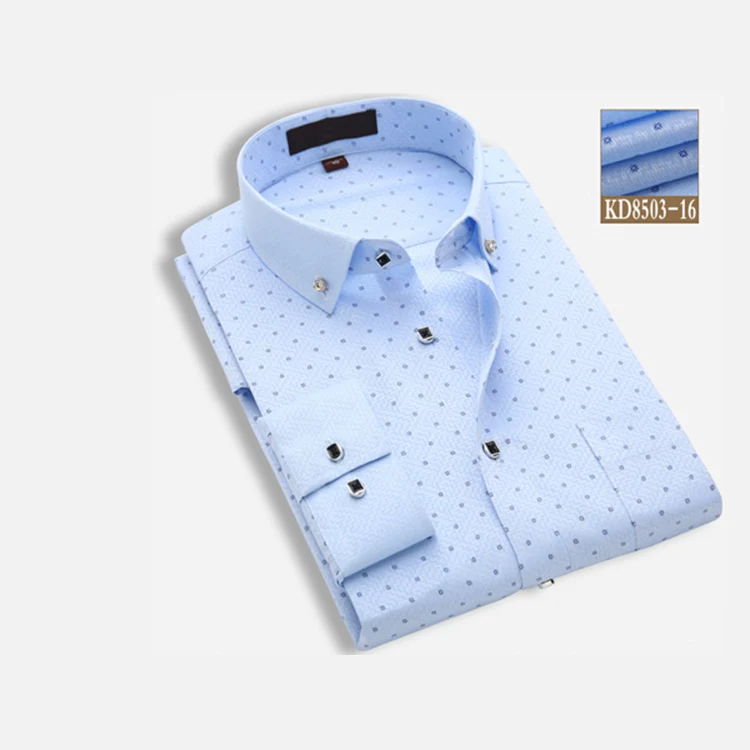 Мужская рубашка из чистого хлопка, белая деловая рубашка с длинным рукавом