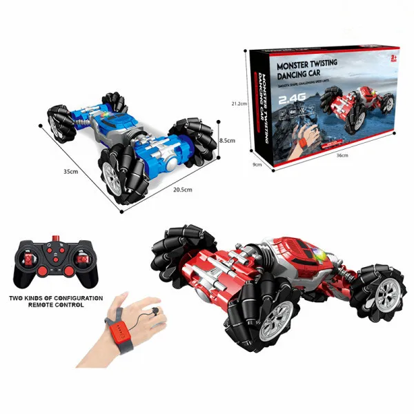 Скручивающийся игрушечный автомобиль с дистанционным управлением