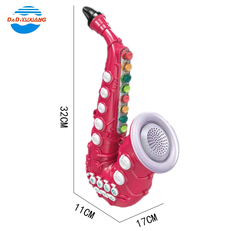 DADI OEM&ODM Education Music Toys Babies Plastic Saxophone Toys Baby Toy Saxophone