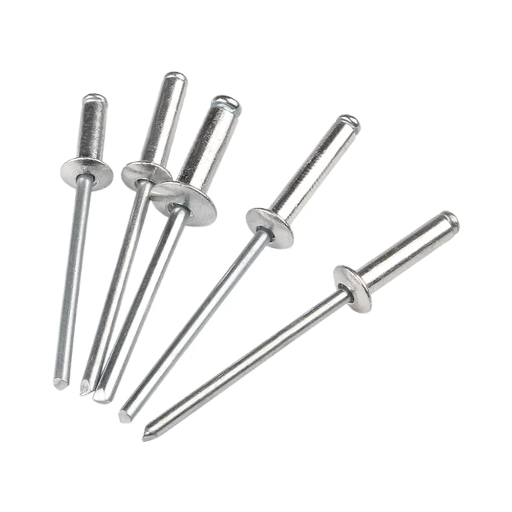 Hot Selling Open Domed Countersunk Head Pop Rivet Factory Direct Steel and Aluminum Blind Rivet DIN Standard