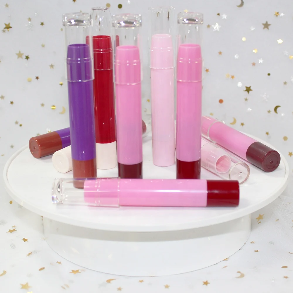 Wholesale Empty Twist Up Cosmetic Lipstick Tube Container Pen Private Label Packaging Tubes