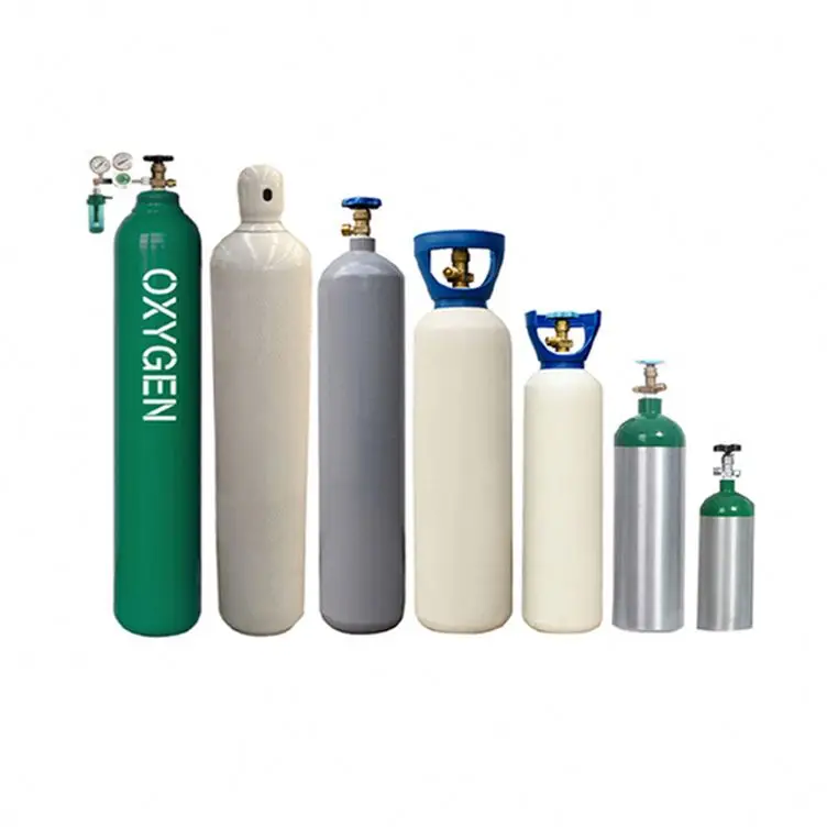 Китайский производитель кислородных баллонов оптовая продажа объем 10L-50L медицинский портативный кислородный баллон для больницы