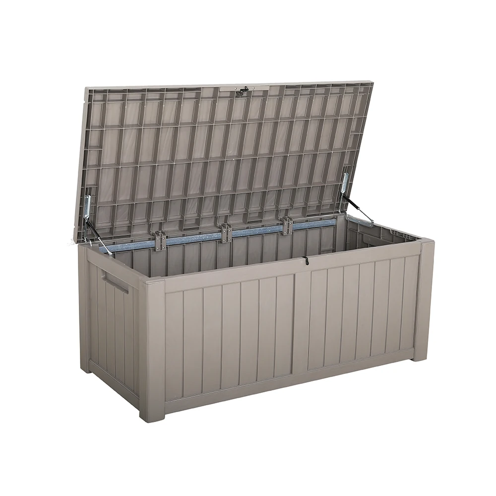 119Garl/450L Waterproof Outdoor Patio Deck Garden Plastic Storage Box